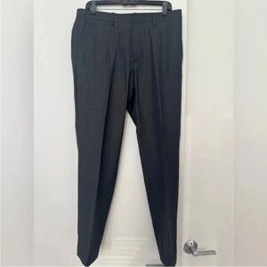 Theory Men’s Mayer Wool Dress Pants - Charcoal Gray - New Sample - Size 32